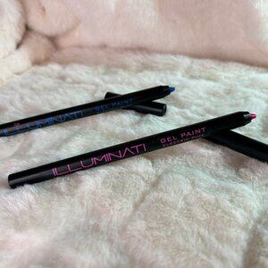 Illuminati Cosmetics-Gel Eyeliner-Electric Pink and Blue-NEW